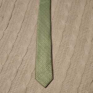 Boys Elegant Green Tie